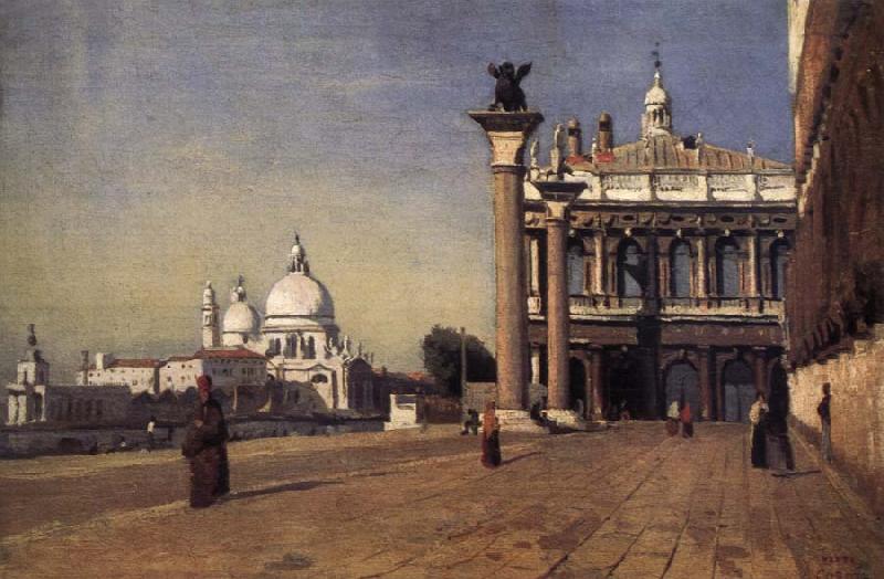 Corot Camille Manana in Venice Germany oil painting art